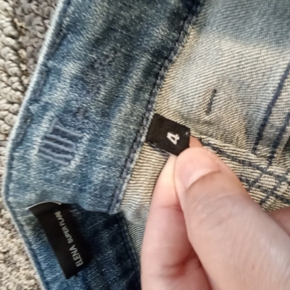 Kut From The Cloth Elena Super Flare Raw Hem Mid Rise  Long Womens 4 - Picture 7 of 12